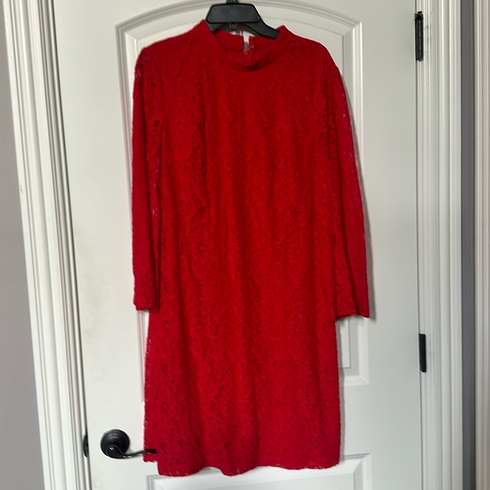 Red dress